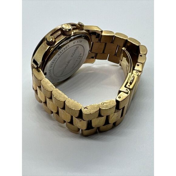 Michael Kors Runway MK5128 Women Stainless Steel Analog Dial Quartz Watch JNA860 - Picture 8 of 11